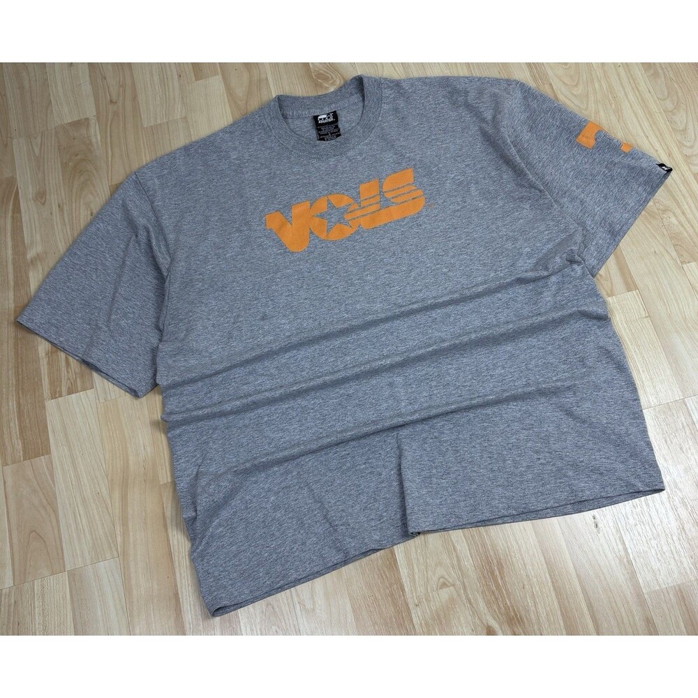 Vintage Y2K Starter Tennessee Volunteers Graphic T-Shirt / Grey / Size Large